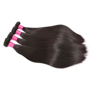High Quality Virgin Cuticle Aligned Human Hair, Unprocessed Virgin Straight Hair Bundle