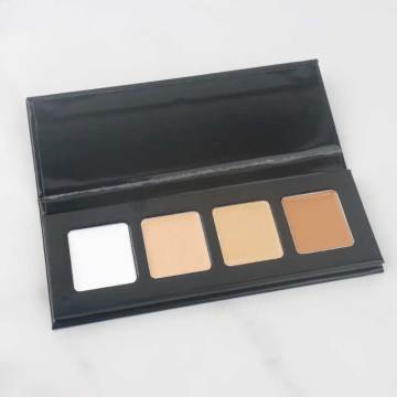 Professional Vegan Private Label Full Coverage 4 Color Waterproof Makeup Cream Concealer Palette