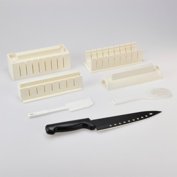 Food Grade Plastic 10 Pieces / Set Sushi Mold Maker