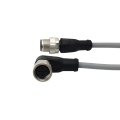 M12 Male to Right Angle Female Connection Cable