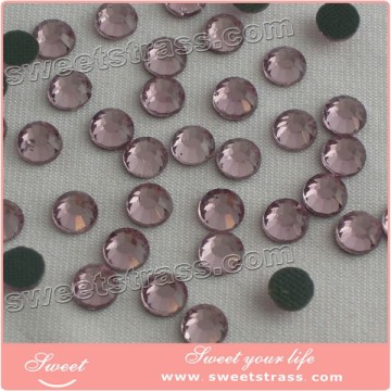 Rose adhesive rhinestones for jeans