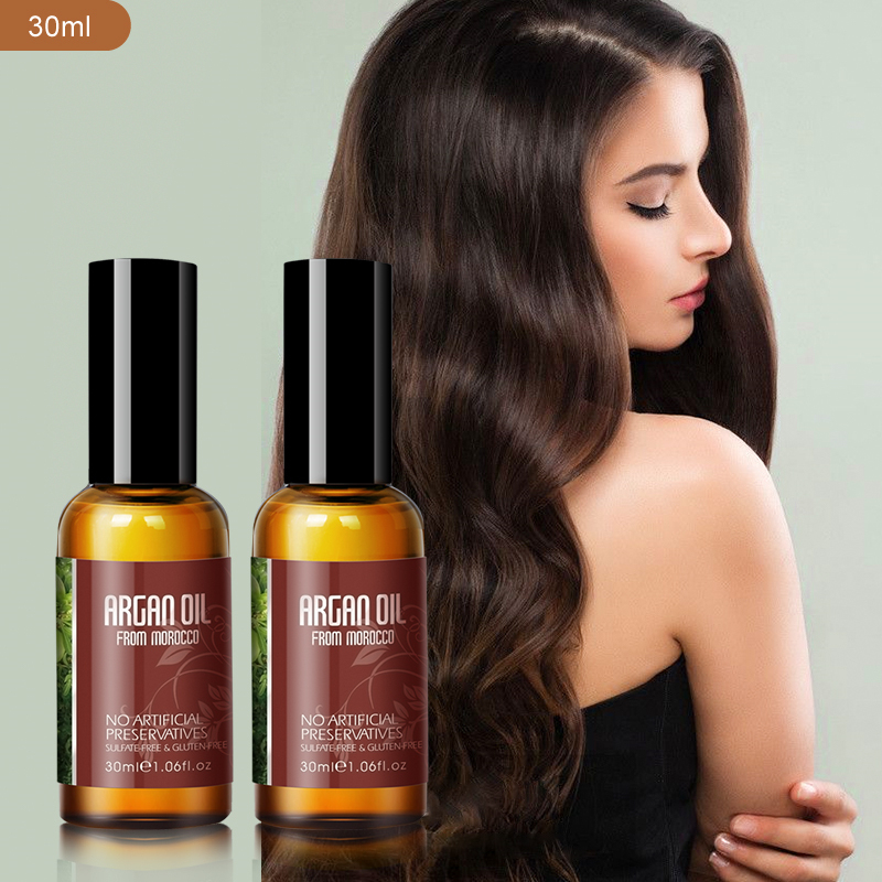 Hair Care Product Nourishing Hair Treatment Repairing Damaged Argan Oil Hair Serum