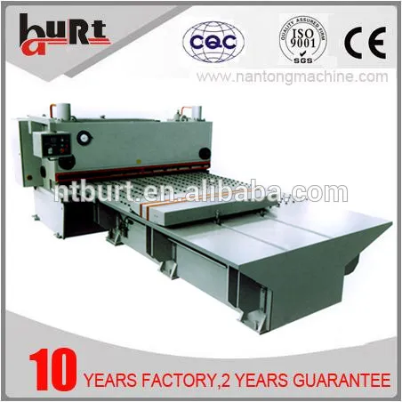 front feeding metal sheet cutting machine