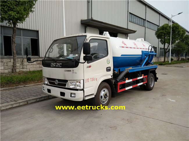 130HP Vacuum Sewage Suction Trucks