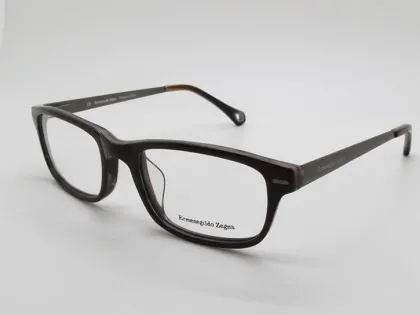 Black+red+grey Eyeglasses Ermenegildo Zegna Branded Optical Frames Vz3579m Col.gr4
