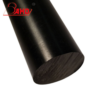 Batang bundar plastik warna abs hitam