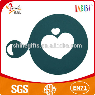 plastic customized cake stencils