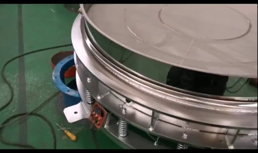 SUS304 Food-Grade Stainless Steel Flour Vibrating Screen Rotating Motor PLC Core New Manufacturing Plants Machinery Repair Shops