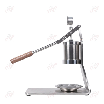 Professional Hand Press Coffee Machine with Labor-Saving Pull Rod Variable Pressure Extraction for Outdoor Use