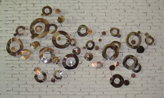 modern metal wall art sculpture