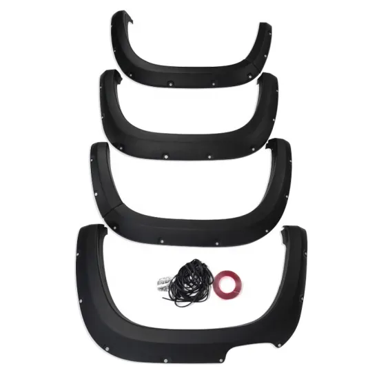 Auto Modified Matte Black Wheel Arch Fender Flare for VW Amarok 2023 Exterior Accessories