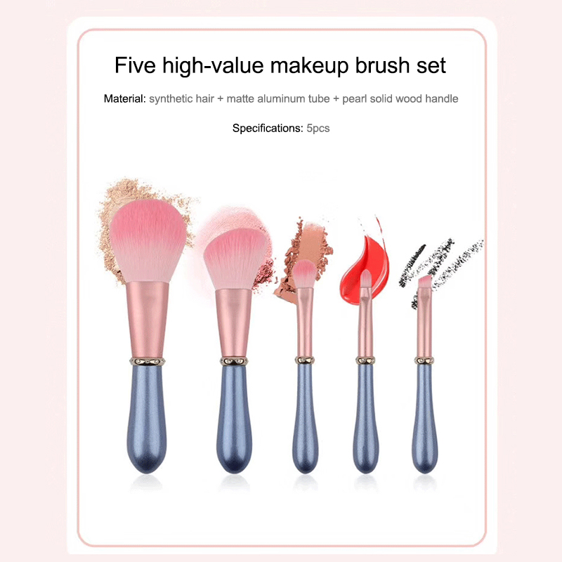 5pcs diamond makeup brushes 