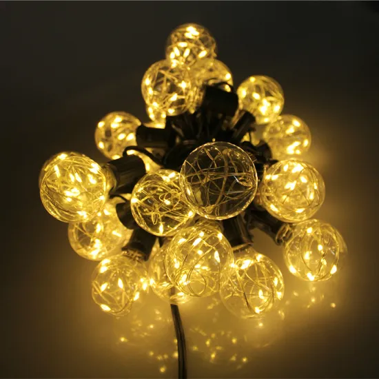 Best Selling G40 Plastic LED String Lights Warm White Festoon Lighting
