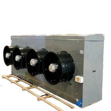 Factory Price Dj Air-Cooled Evaporator Cold Storage Room Refrigerator with Multi Air Cooler Fan, Stainless Steel Ice & Wooden Frame - 160