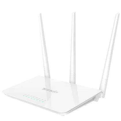 High-Speed Fiber Signal Repeater: Tenda English Version F3 300Mbps 2.4GHz 3*5dBi Wireless Home Router