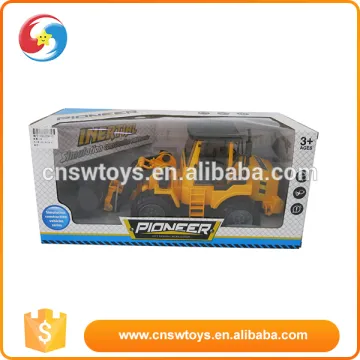 2015 New design excavator construction plastic kids friction big truck toys