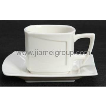 PORCELAIN COFFEE CUP AND SAUCER 1385