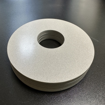 Gr1 titanium filter plate with 0.5mm thickness and 20 micron accuracy