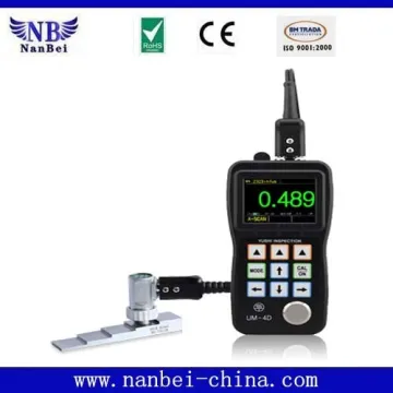 0.01mm Resolution Ultrasonic Thickness Gauge