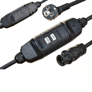 New Angled Schuko Plugs, Sockets with H07RN-F Rubber, Switched Leakage Protection & Betteri BC01 Connector