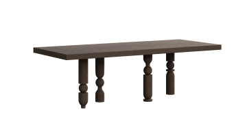 ​​Mid-Century Dining Table with Hairpin Legs – Retro Modern Design​