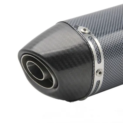 High Performance Carbon Fiber Motorcycle Exhaust Pipe System & Accessories