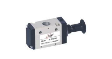 ESP pneumatic 3L series 3/2 way push pull valves