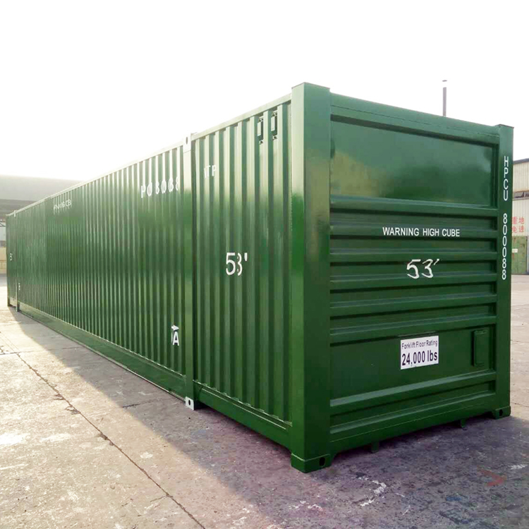 53 Feet High Cube Dry Cargo Shipping Container, High Quality 53 Feet ...