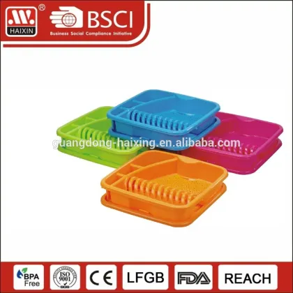 Wholesale custom folding dish rack square dish drying rack utensils drainer holder