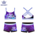 Polyester cheer practice wear