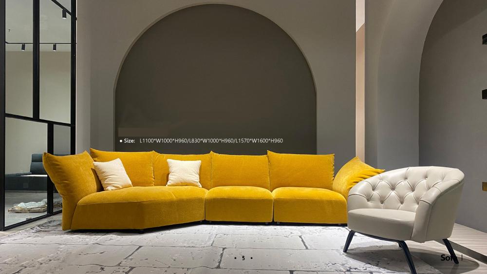 Harmonie Modulare Bewegung Lieger Sofa