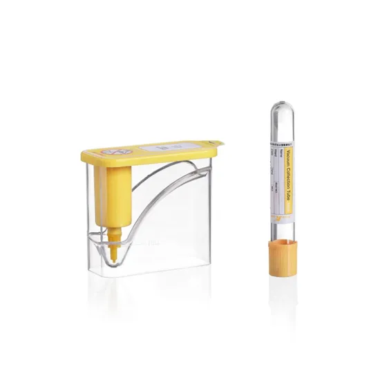 Industry high quality 100ml hospital plastic vacuum urine sample container with lids
