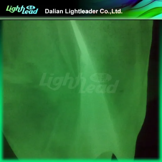 Photoluminescent printed fabric glow in the dark