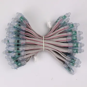 IC DMX512 DC5V 12mm Full Color LED Pixel Light