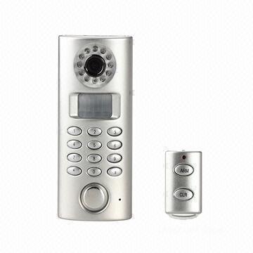 Wireless Auto Dial Solar Home Alarm with Video Recorder