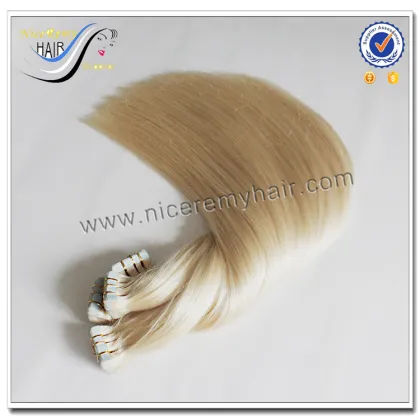 Wholesale Top Quality Fast Delivery Luxy Double Drawn Tape Hair Extensions European Virgin Human Hair
