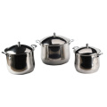 6 Pieces High-quality Stainless Steel Stockpot