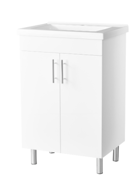 Freestanding mounted bathroom cabinet