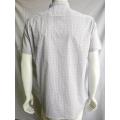 Men Causal 100% Cotton Print Short Sleeve Shirt