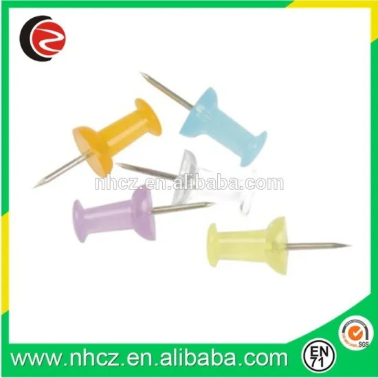 color decorative plastic push pin
