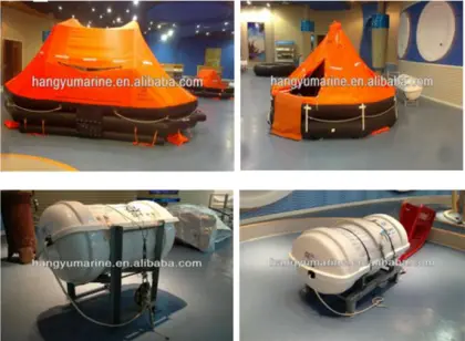 D Type Rubber Inflatable Life Raft