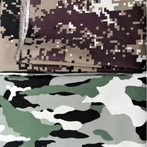 TC саржевая полиэфирная хлопковая камуфляжная ткань для спецодежды
