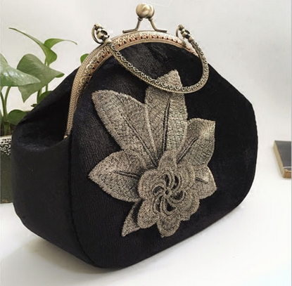 hand embroidered Handbag