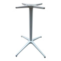 Gute Metalltisch -Basis D700XH720mm Aluminiumkreuz Cross Table Basis