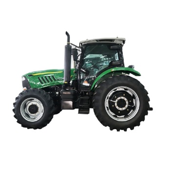 180HP 4WD Μεγάλο γεωργικό ελκυστήρα με πολυτελές σύστημα λειτουργίας