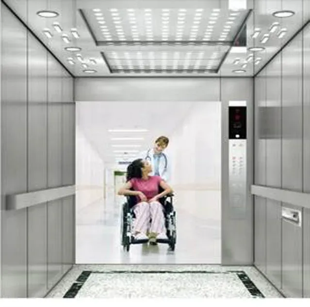 Eac CE ISO Qualified Center Opening Stretcher Bed Elevator