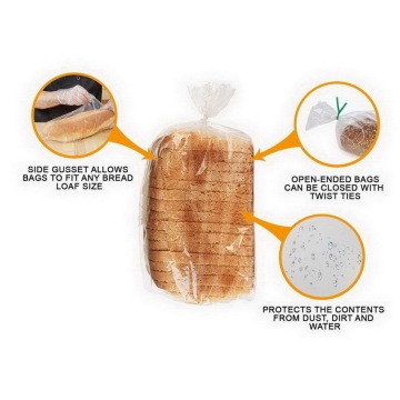 100% Virgin High Clarity Polyethylene Packing Food Bag
