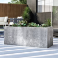 Stainless steel planters large outdoor garden pots