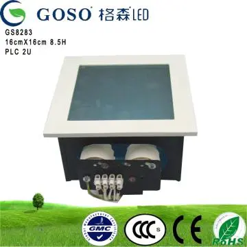 GOSO e27 plc 2u plc square fluorescent downlight GS8283