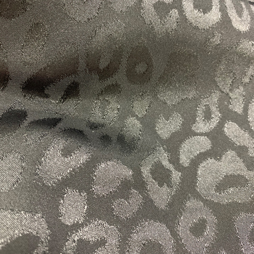 Tissu de support tc de motif de léopard en cuir imitation